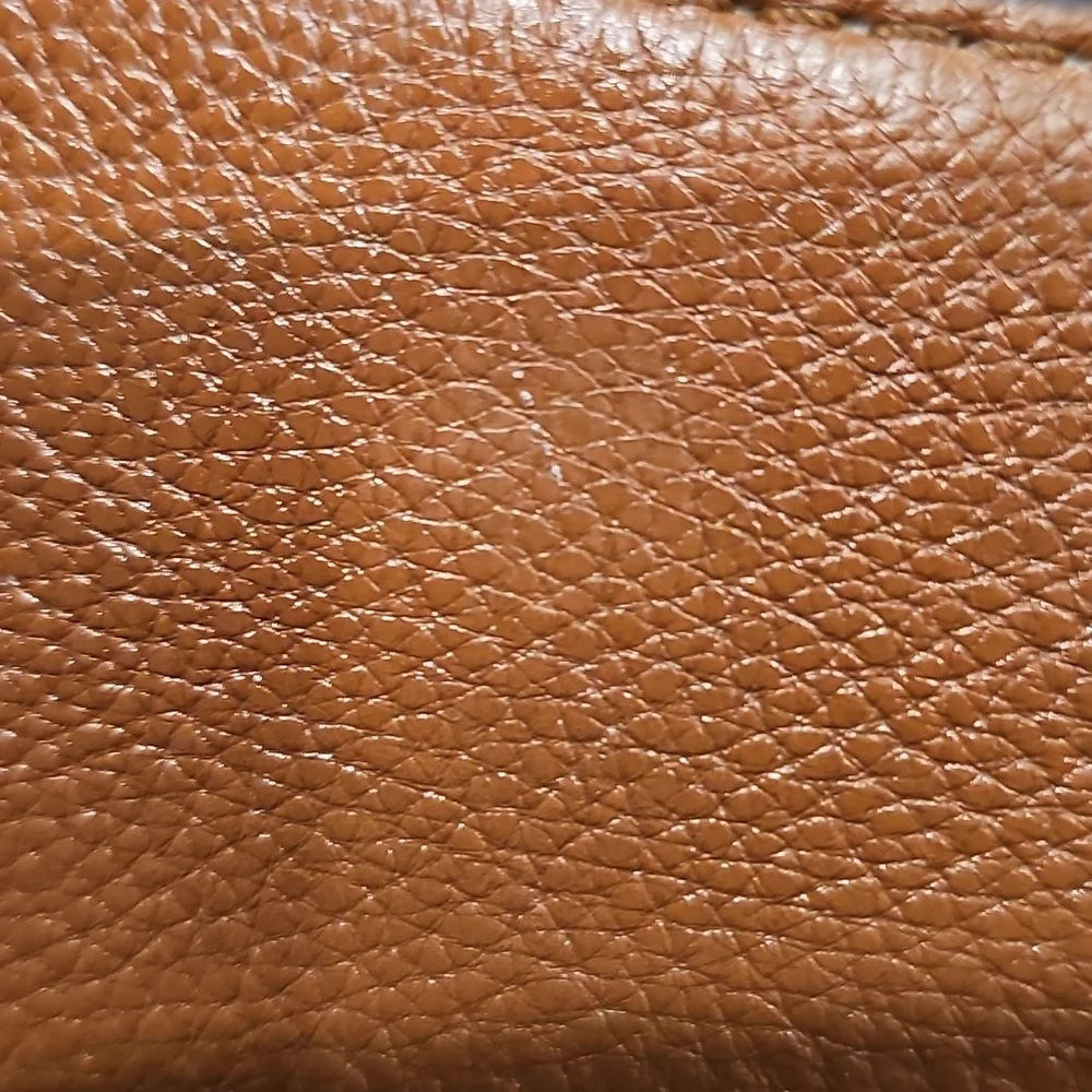 Michael Kors Sloane Leather Hobo Bag In Luggage Brown EUC